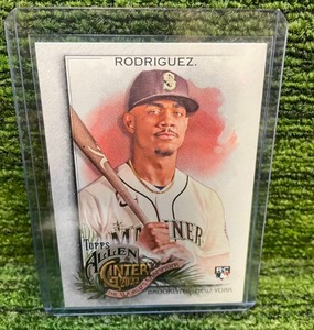 lot 29 image: 2022 Topps Allen & Ginter Julio Rodriguez Rookie Card