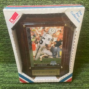 lot 109 image: Fred Biletnikoff (#25) legendary Hall of Famer wide receiver for the Oakland Raiders sealed Plaque