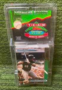lot 125 image: 1993 Topps Stadium Club White Sox Team Premiere Edition