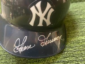 lot 126 image: New York Yankees Mini Helmet Autographed by Goose Gossage PSA DNA (9 Time All-Star & World Series Champion)