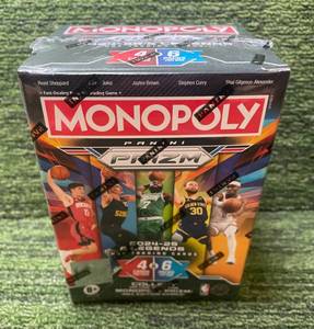 lot 4 image: 2024-25 Panini Prizm Monopoly NBA Basketball Blaster Box- New Sealed 6 Packs, 4 Cards per Pack
