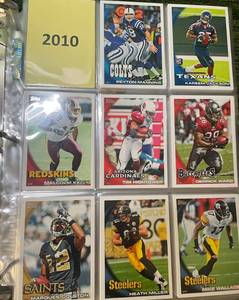 lot 385 image: 2010 Topps NFL Complete Set in Binder (#1-440)