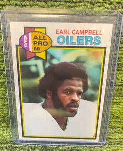 lot 397 image: 1979 Topps Earl Campbell RC Rookie Card