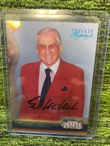 lot 392 image: 2007 Donruss Americana  Private Signings ED McMAHON Auto 470