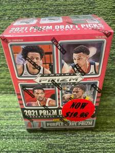 lot 416A image: 2021 Panini NBA Prizm Draft Picks- Blaster Box- Sealed-7 Packs