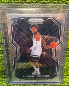 lot 439 image: 2020-21 Panini Prizm Anthony ANT MAN Edwards RC ROOKIE CARD