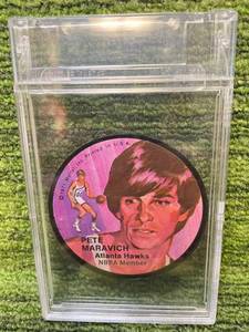 lot 443 image: 1971 Mattel Instant Replay Records Pistol Pete Maravich