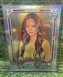 lot 165A image: 2025 Allen & Ginter Jamie Chung Silver Refractor- Actress