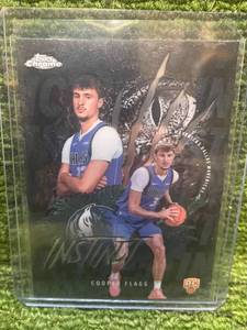 lot 83N image: 2025-26 Topps Chrome Cooper Flagg Instinct Insert- Dallas Mavericks RC Rookie Card