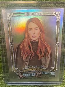 lot 83S image: 2025 Topps Allen & Ginter Emma Roberts-Actress Silver Portrait
