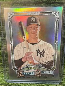 lot 79 image: 2025 Allen & Ginter Silver Rainbow Foil Variation AARON JUDGE- New York Yankees MVP