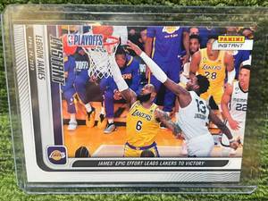 lot 476B image: 2022-23 Panini Instant Lebron James 1 of 91