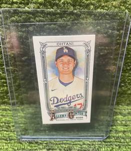 lot 153A image: 2025 Allen & Ginter Shohei OHTANI mini Card- Los Angeles Dodgers
