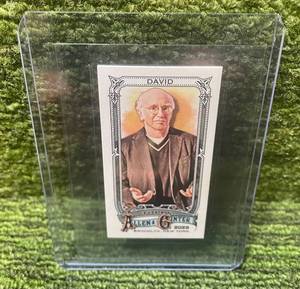 lot 153B image: 2025 Allen & Ginter Larry David mini Card- Curb Your Enthusiasm & Seinfeld Creator