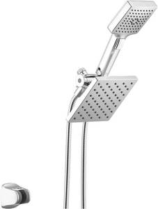 lot 44 image: Delta Square 2-in-1 Dual Shower Head
