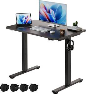 lot 54 image: Okin Electric Standing 40 X 24 Desk