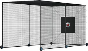 lot 76 image: MR Mobile 24 Portable Heavy-Duty Baseball Batting Cage