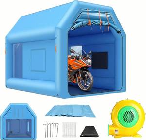 lot 83 image: Ziziella Inflatable Paint Booth Tent