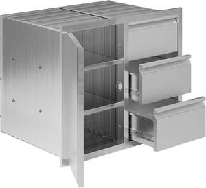 lot 93 image: Jocisland Outdoor Kitchen Drawers