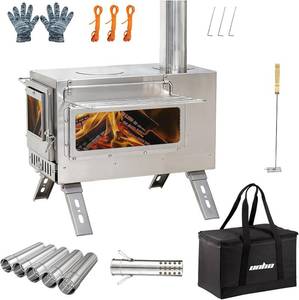 lot 95 image: Unho Outdoor Wood Burning Stove