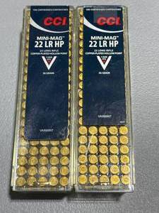 lot 4 image: 200 Rounds cci .22lr Hollow Point Ammo