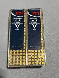 lot 7 image: 200 Rounds cci .22lr Hollow Point Ammo