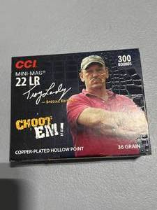 lot 9 image: 300 Rounds choot em .22lr Ammo