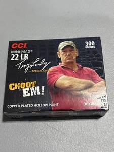 lot 10 image: 300 Rounds choot em .22lr Ammo