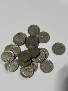 lot 17 image: Lot of 20 Buffalo Nickels