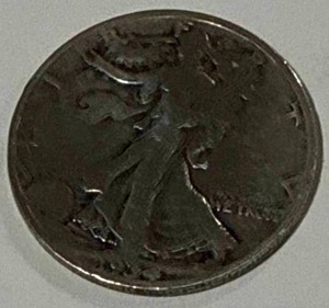 lot 24 image: 1934 Walking Liberty Half Dollar