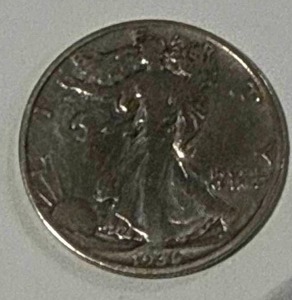 lot 29 image: 1936 Walking Liberty Half Dollar