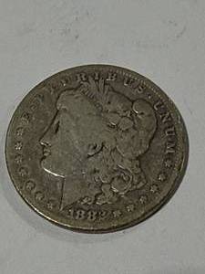lot 31 image: 1882 Morgan Silver Dollar