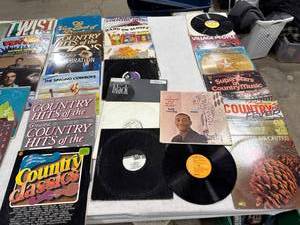 lot 0688 image: Collection of 54 Vinyl Records