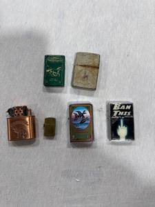 lot 0715 image: Assorted Collectible Lighters