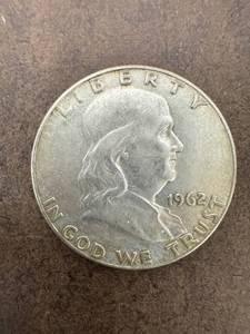 lot 0769 image: 1962D Franklin Half Dollar