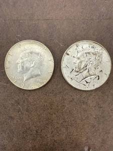 lot 0771 image: 1966 & 1967 Kennedy Half Dollars