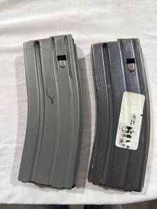 lot 0774 image: Two Firearm Magazines 30rd 5.56223