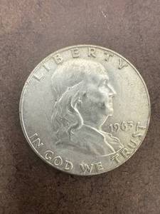 lot 0778 image: 1963D Franklin Half Dollar