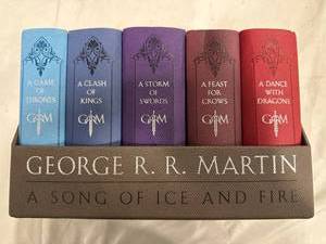 lot 0804 image: Song of Ice and Fire Set
