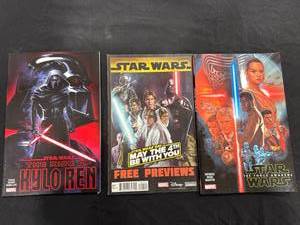 lot 0808 image: Star Wars Comic Book Lot