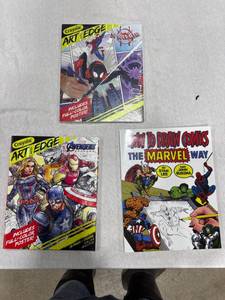 lot 0831 image: Marvel Coloring & Drawing Books Lot