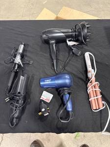 lot 0888 image: Conair Revlon Hair Stylers Lot