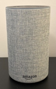 lot 130R image: O - Amazon Echo Smart Speaker with Fabric Finish