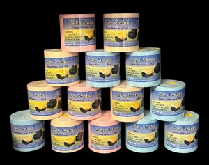 lot 141R image: O - Set of 13 Unopened Zip Notes Sticky Note Rolls Assorted Colors