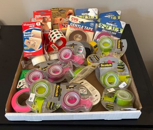 lot 145R image: O - Large Assortment of Tape and More