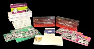 lot 147R image: O - Large Collection of Envelopes Assorted Styles and Sizes