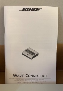 lot 255R image: O - Bose Wave Connect Kit for iPod with Remote and Power Adapter