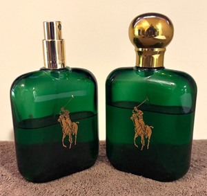 lot 294R image: K - Pair of 24 oz Polo Eau de Toilette Spray Bottles