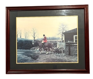 lot 297R image: MB - Orange County Hound Print by Philip Dassoulas