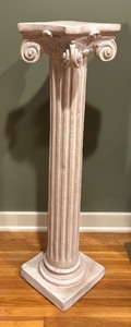 lot 298R image: MB - Decorative Corinthian Style Pedestal Column